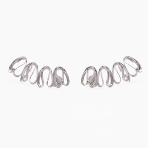 Brinco Ear Cuff Ondas